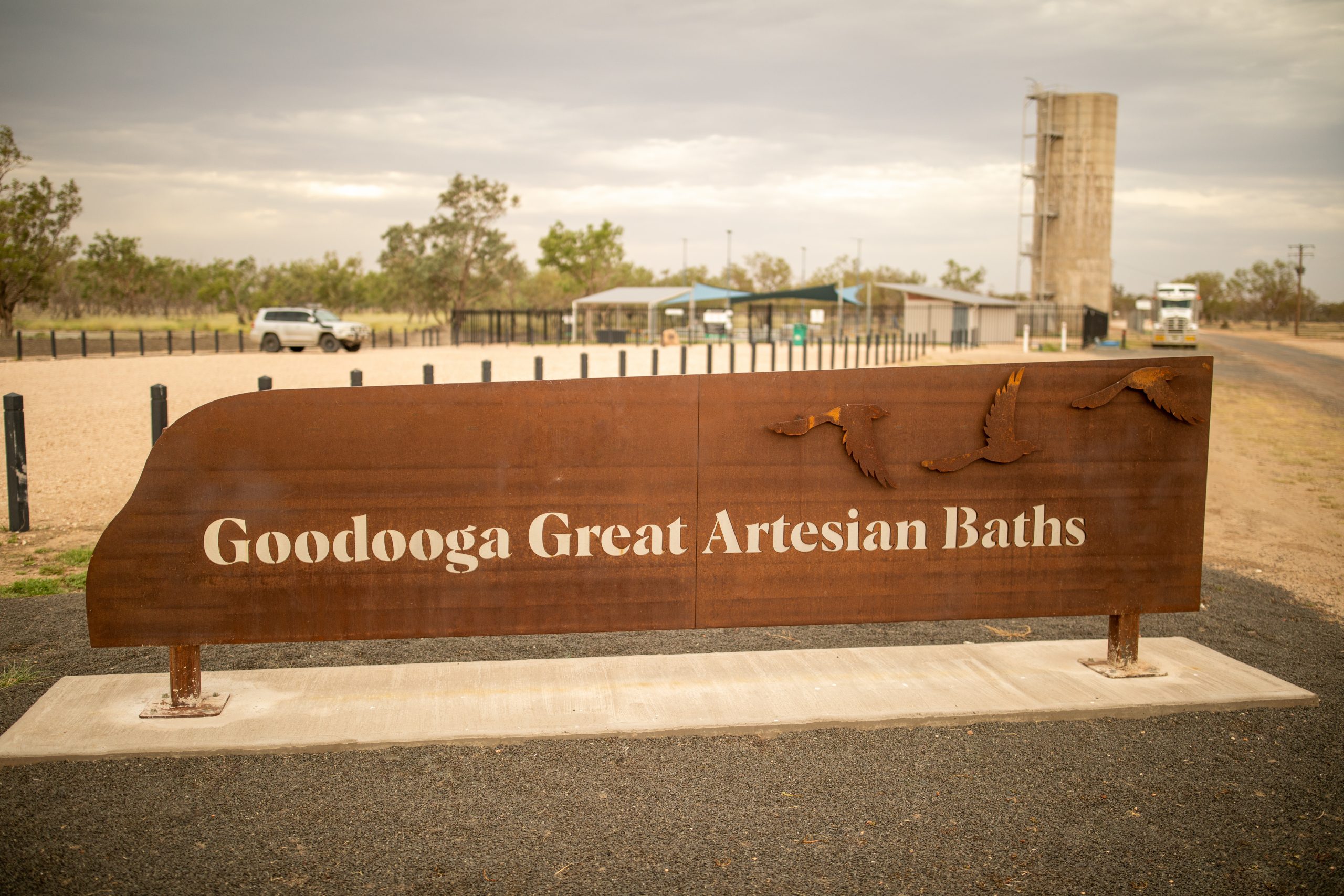 Goodooga bore bath
